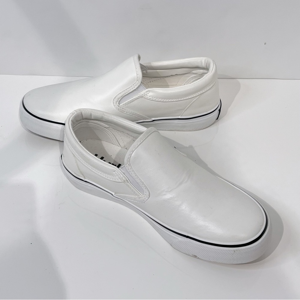 Hurly leather slip on sneakers